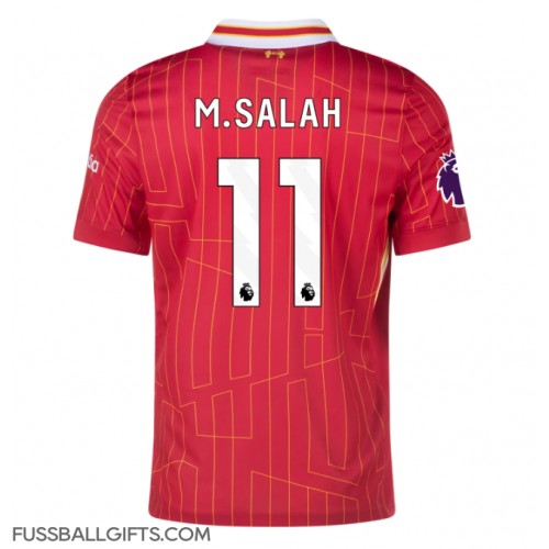 Liverpool Mohamed Salah #11 Fußballbekleidung Heimtrikot 2024-25 Kurzarm